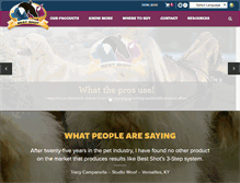 Tablet Screenshot of bestshotpet.com